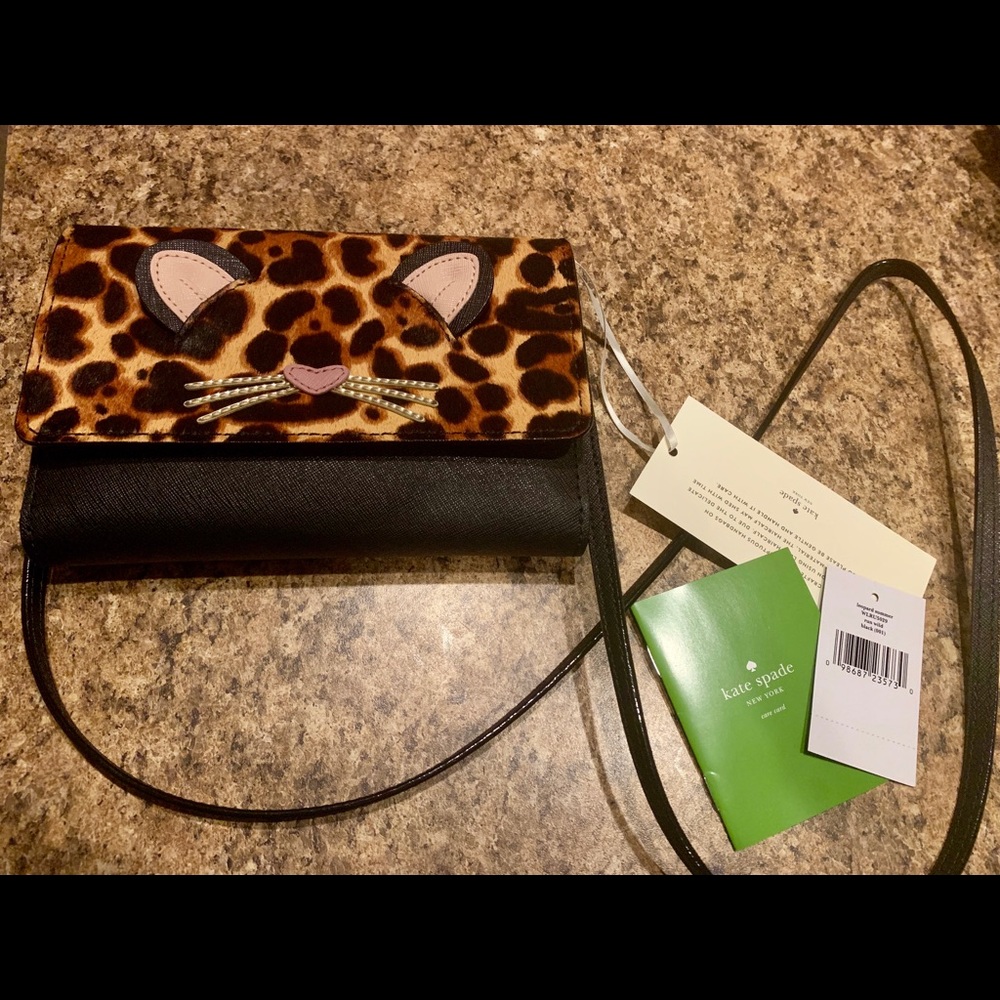 Kate Spade Run Wild Leopard Crossbody WLRU5029